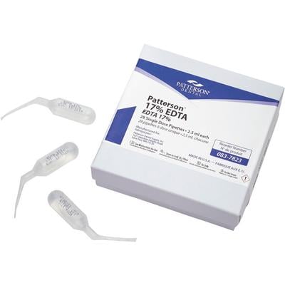 Patterson® EDTA Solution, 17% - Unit Dose Pipettes, 20/Pkg