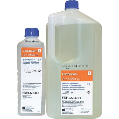 RP X-OMAT LO Fixer and Replenisher, 2-Bottle Kit (Part A 5L + Part B 1L), Ready-To-Use Liquid, 886-8804