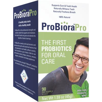 ProBiora Pro Probiotic Mints, Mint Flavor, 90/Pkg, #4090