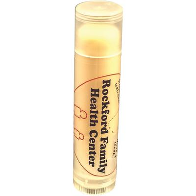 Personalized Clear Tube Colorful Lip Balm, 0.15 oz, 2-5/8" H x 5/8" Dia, 250/Pkg