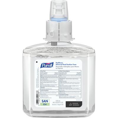 Purell Advanced Hand Sanitizer Foam Refill for ES4 Push-Style Dispenser, 1200 ml Bottle, 1/Pkg