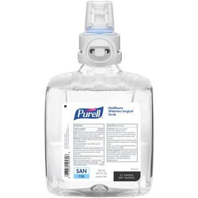 Purell® Healthcare Waterless Surgical Scrub, Refill for CS8, 1200 ml Bottle