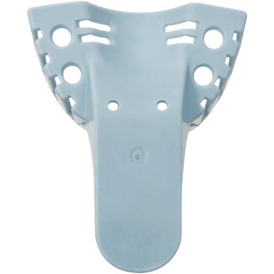 Patterson® Disposable Plastic Impression Trays – Perforated, Blue, Size 9 Upper Anterior, 12/Pkg