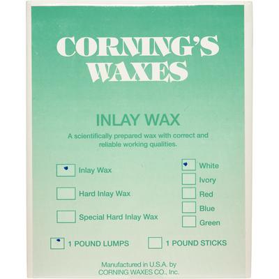 Inlay Wax - Lump, White, 1 lb Box