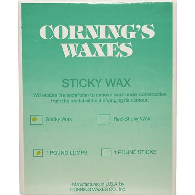 Sticky Wax Lumps, 1 lb, Yellow