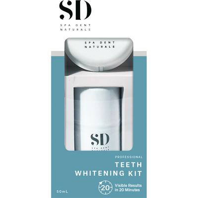 Spa Dent Naturals Home Whitening and Aftercare Kit, 5 Kits/Pkg, 50 ml Gel