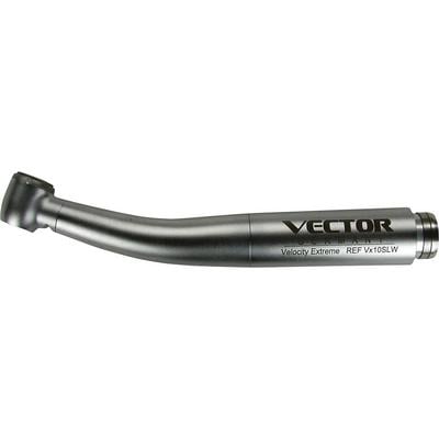 Vector VELOCITY Extreme High Speed Air Handpiece, Push-Button Autochuck, Torque Head, Optic, Quadruple Spray