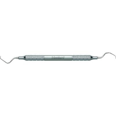 Nordent Relyant® Gracey Curette #17/18L, Long Reach, Double-Ended, Relyant® #6 Handle, Stainless Steel