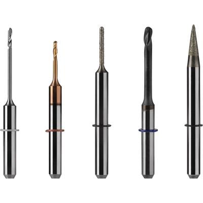 VHF R5 Milling and Grinding Tool Starter Set, 28 Tools, 35-40mm Length, with ATB