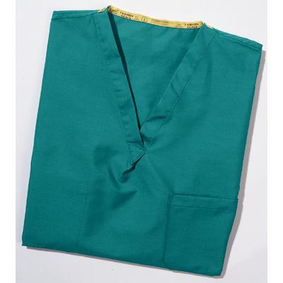 Fashion Seal Healthcare® Unisex Set-In Sleeve Scrub Shirt, Teal, Extra Large, 55% Cotton/45% Polyester, Reversible, 01KEZKNM09K3DVMR41F36A25AG