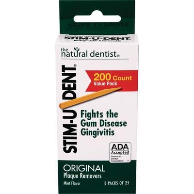 Stim-U-Dent® Original Plaque Removers Value Pack, Mint, Wood, Latex Free, 600 Count