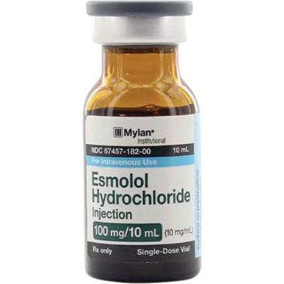 Esmolol Hydrochloride Injection, 10 mg/ml, 10 ml Single Dose Vial, NDC 71872-7049-01