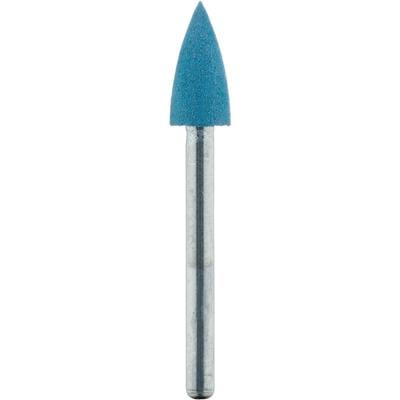 Meisinger Diamond Flexible Polishers for Porcelain and Ceramics, FG Flame, Blue/Orange, Medium, 9741M, 3.0 mm