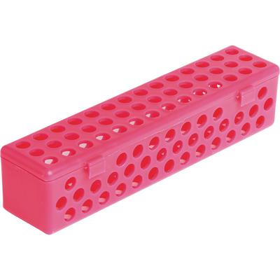 Zirc Steri-Container Standard, Neon Pink, 8-1/8" x 1-7/8" x 1-7/8", Holds 10-14 Instruments, 1/Pk, 50Z900S