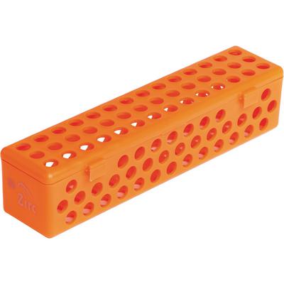 Zirc Steri-Container Standard, Neon Orange, 8-1/8" x 1-7/8" x 1-7/8", Holds 10-14 Instruments, 1/Pk, 50Z900Q