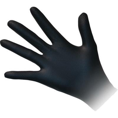 Aurelia Bold Max Nitrile Exam Gloves, Powder Free, Latex Free, Black, Medium, 100/Box