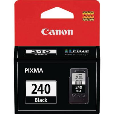 Canon PG-240 Original Inkjet Ink Cartridge, Black, 180 Page Yield, 1/Pkg, CNM PG240