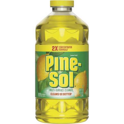 Pine-Sol 2X Concentrated Formulated Multisurface Cleaner, Lemon Scent, 1/Pkg