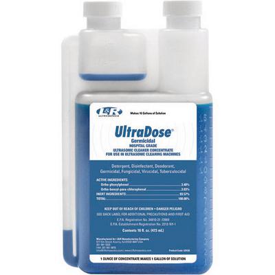 UltraDose® Germicidal Ultrasonic Cleaner Concentrate, 16 oz Bottle, UD036