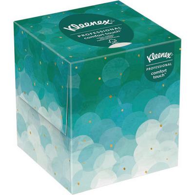 Kleenex Boutique Pop-Up Box Facial Tissues, 95 Tissues per Box, White, 1 Box (KCC21270BX)