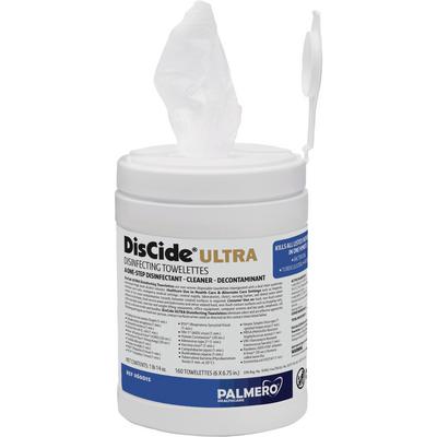 DisCide Ultra Disinfectant Towelettes, 6" x 6.75", 160/Canister, EPA Reg. No. 10492-4