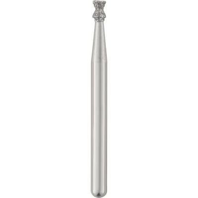 Patterson® Disposable Diamonds – FG, Medium, Blue, Double Invert Cone, # 813-014M, 1.4 mm Diameter, 1.8 mm Length, 25/Pkg