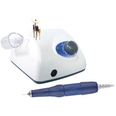 Strong 210 Carbon Brush Motor Electric Handpiece Set with Control Box, Foot Pedal, and Accessories