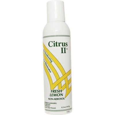Citrus II™ Air Freshener/Deodorizer, Lemon Scent, 6 oz Bottle