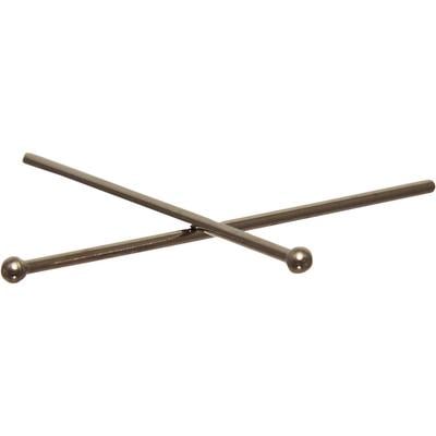 Ball Clasp Retainer – Stainless Steel, 1.0 mm, 10/Pkg