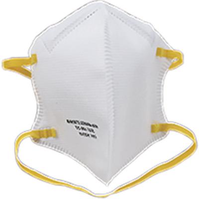 Sekura N95 Respirator Masks, Latex Free, White, Cone/Molded, NIOSH Approved, 40/Pkg