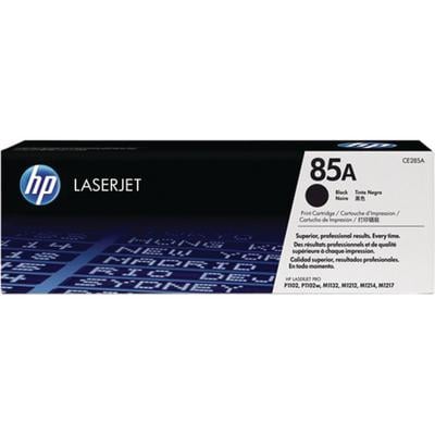 HP 85A Black Toner Cartridge (CE285A), 1,600 Page Yield, for LaserJet Pro M1132/M1212NF/M1217NFW/P1100/P1102/P1102W