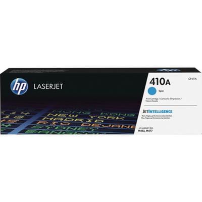 HP 410A Original LaserJet Toner Cartridge, Cyan, CF411A, 2,300 Page Yield