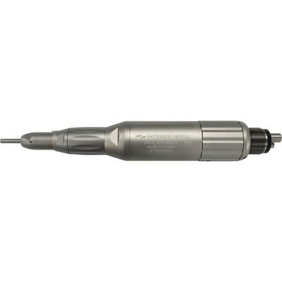 Patterson® Hygiene/Lab Low Speed Air Handpiece, Straight, Locking Autochuck, 4-Hole, Gray