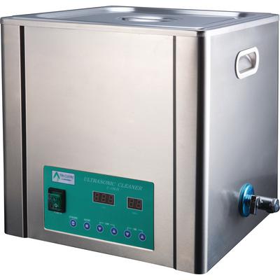 Tri-Clean™ Ultrasonic Cleaner, 19 Liters/4.94 Gallons, Countertop Mount, Stainless Steel with Heat & Basket, 01KEZKNN5J07V6Z4BP8PHX10AA