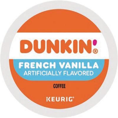 Dunkin' Donuts French Vanilla K-Cup Coffee Pods, Light Roast, 24 Count (GMT81467)