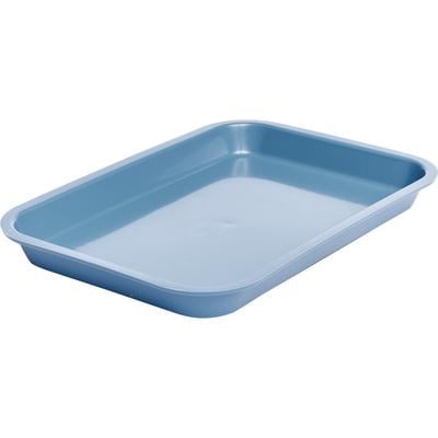 F-Size Mini Tray Cover (Non-Locking) - Blue, 6-3/8" W x 9-3/8" L x 7/8" H