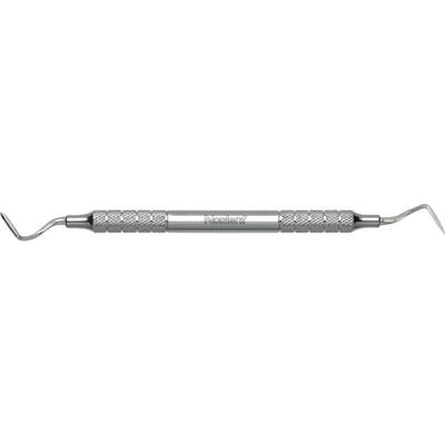 Nordent Periodontal Knife #1/2, Orban, Double End, Stainless Steel, Standard Handle