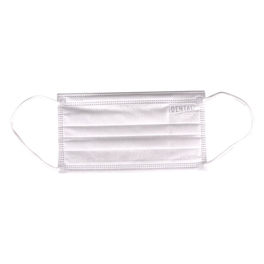 Dental City ASTM Level 3 Earloop Face Mask, 4-Ply, Super Soft, White, 50/Box