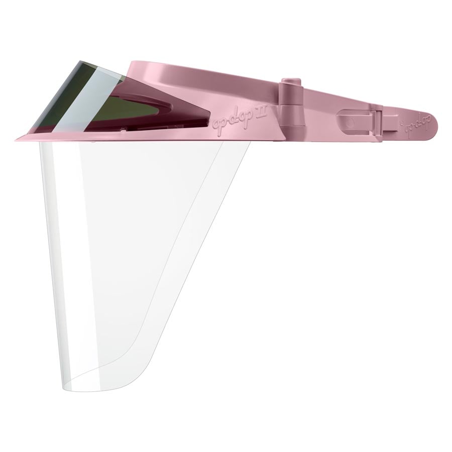 Op-D-Op II Visor Shield Protective Barrier System Kit II, Peach, 355DK-PE