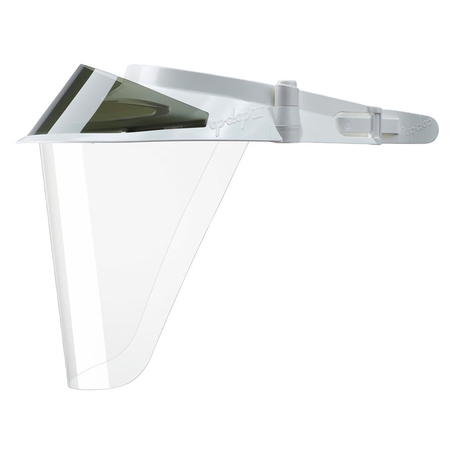 Op-D-Op II Adjustable Visor Shield Kit, White, 355DKCW