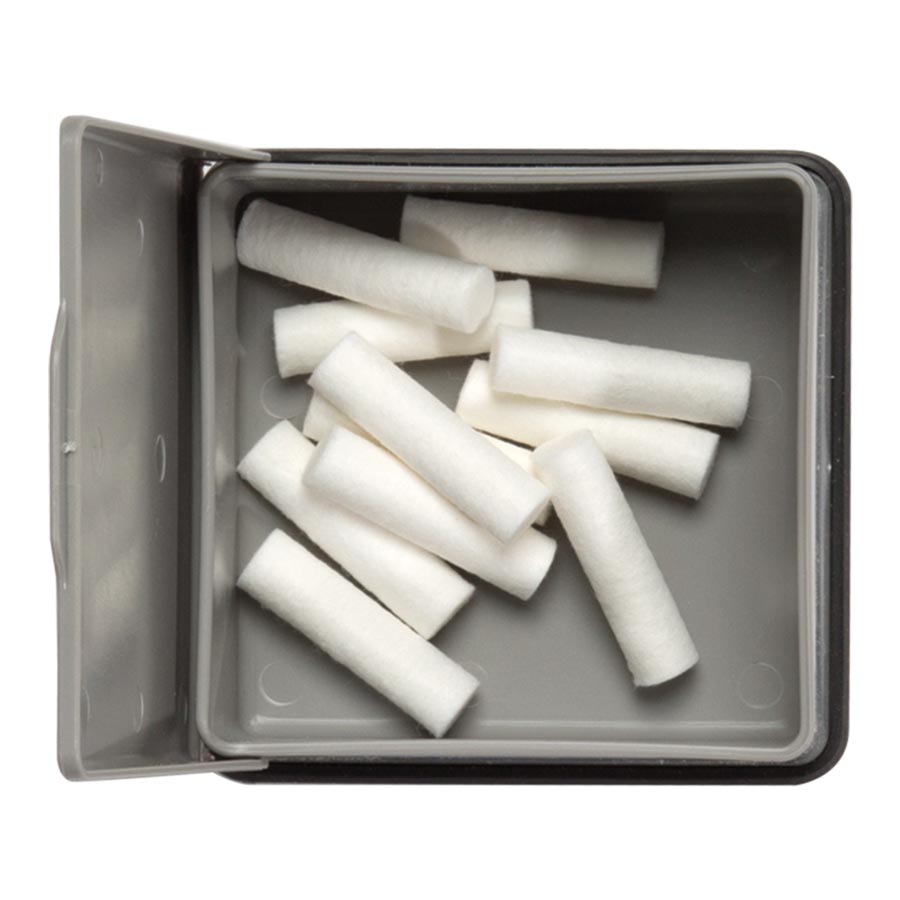 Zirc Tub Box with Attached Lid, Gray, 3-3/4" x 3-5/8" x 1-7/8", 20Z474