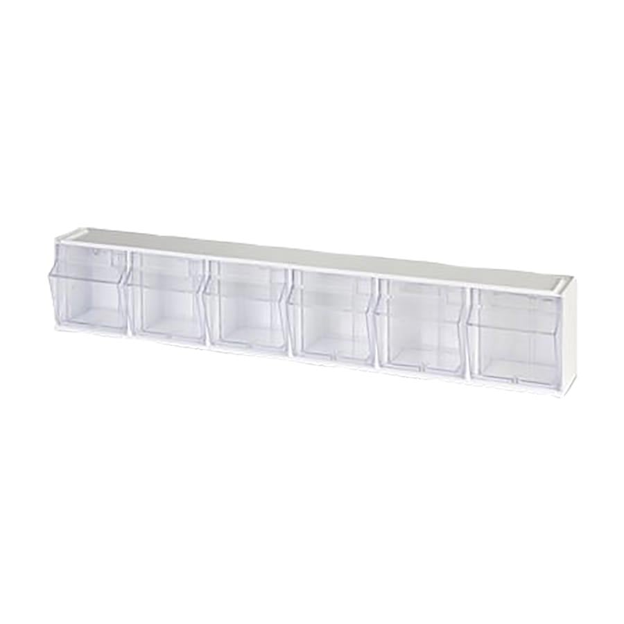 Deflect-O Tilt Bin Interlocking Multi-Bins, 6 Bins, 1/Each, 7125205