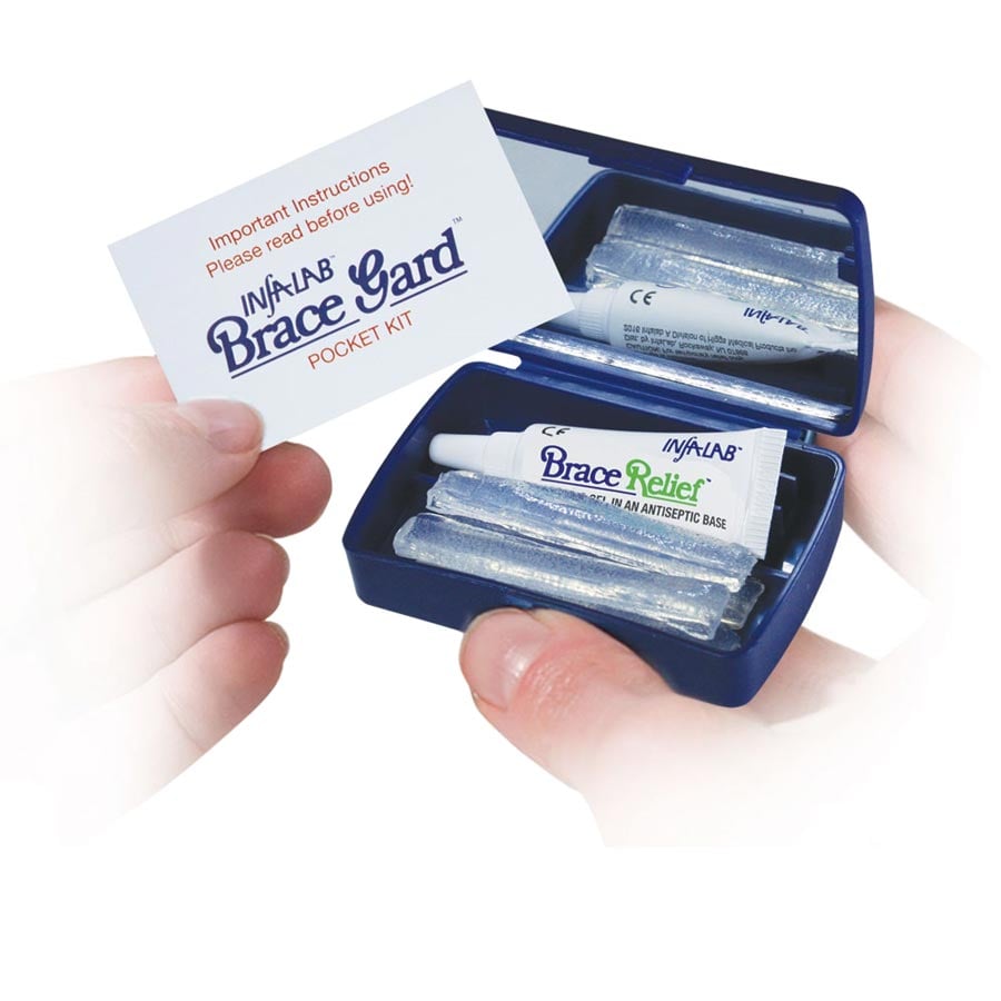 Ortho Brace Relief Pocket Kit, 36/Box, 7900