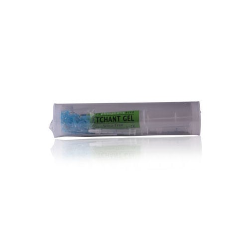 Prime Dental Etch Gel Syringe, 50mL, Blue, Silica Free, with Tips, 008-060SF