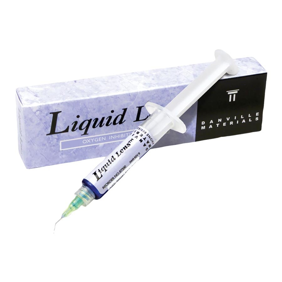 Danville Materials Liquid Lens Oxygen Barrier, 5 mL Syringe with 12 Tips, 87200
