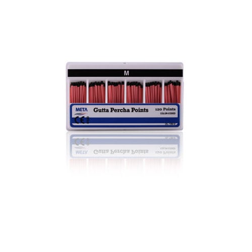 Meta Spill Proof Accessory Gutta Percha Points, Medium, 120/Box