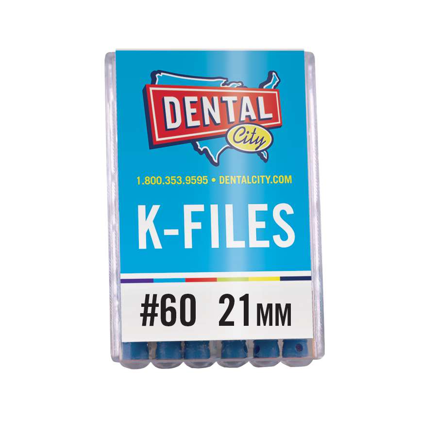 Dental City K-Files 21mm #60 (Pack)