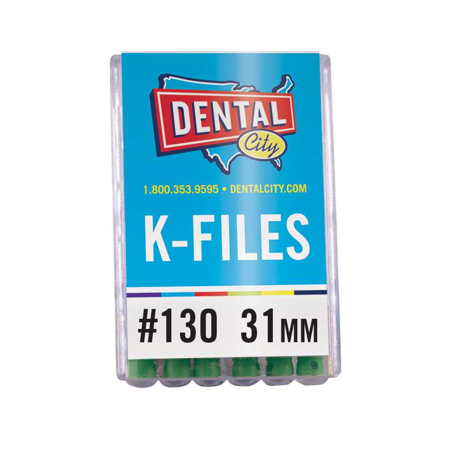 Dental City K-Files 31mm #130 (Pack)