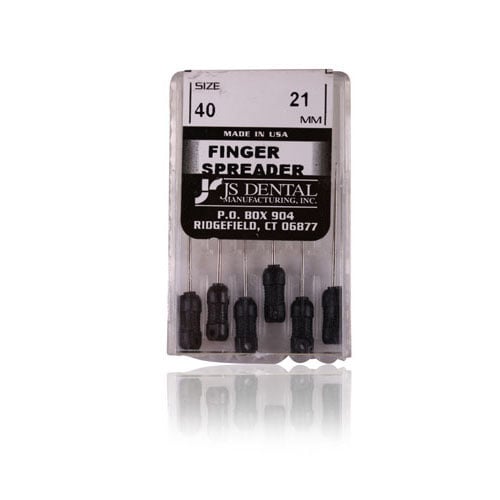 JS Dental Finger Spreaders, 25mm, Fine-Fine, Pack