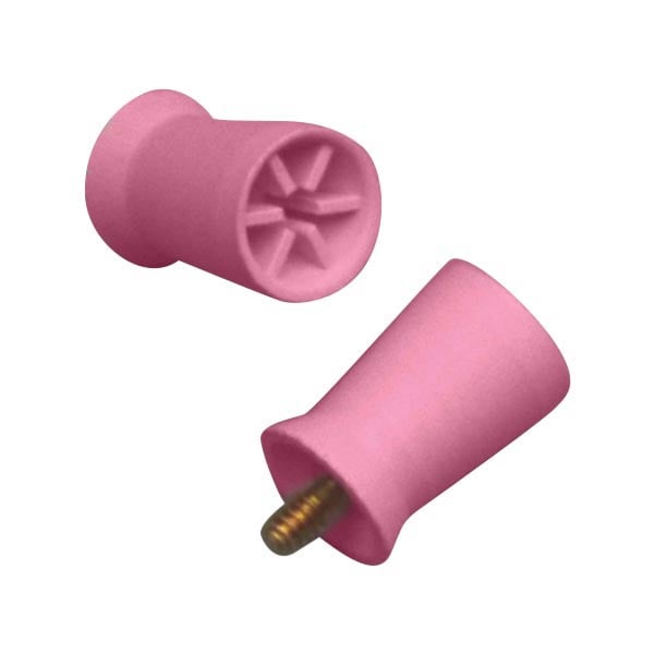 AllPro Nonlatex Prophy Cups, Screw Type, Ribbed & Webbed, Soft Pink, Strawberry Scented, 144/Pkg, 102-P-144